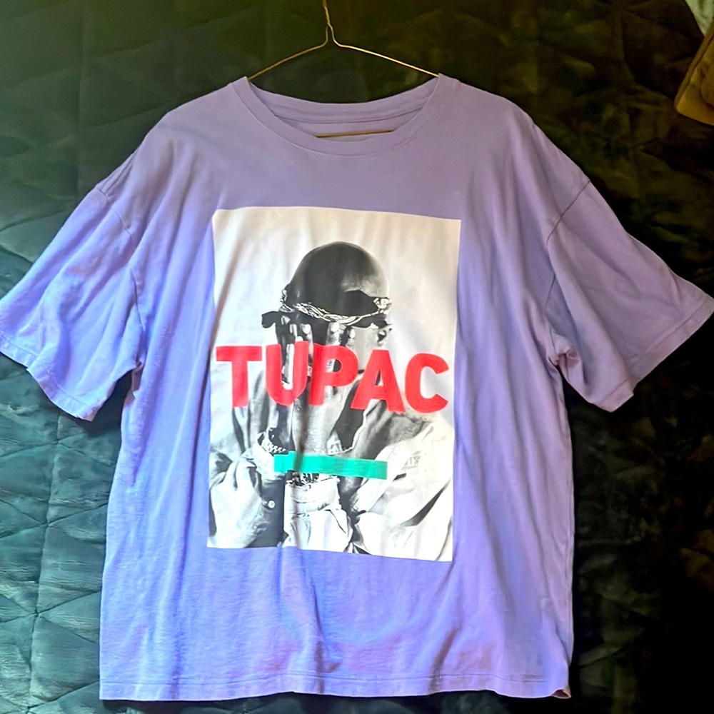 Purple Tupac T-shirt